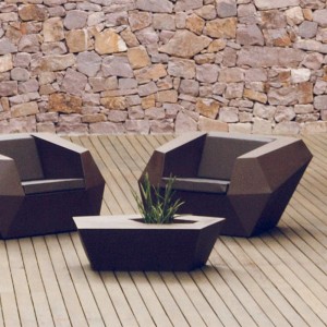 Mesa sofá Faz Mate o Brillo con Luz Led Controlada con DMX | Vondom