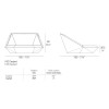 Cama Daybed Faz con Luz Led Incluida y Tela Náutica Resistente al Sol