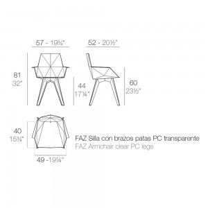 Sillón de Diseño Faz con Acabado Mate y Doble Pared | Vondom