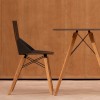 Mesa cuadrada Faz Wood dining table. Vondom