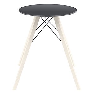 Mesa redonda Faz Wood dining table. Vondom