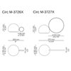 Lámpara sobremesa Circ M-3725 Estiluz