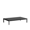Mesa baja Frame auxiliar de Aluminio con sobre HPL | Diseño Vondom