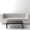 Mesa baja Frame auxiliar de Aluminio con sobre HPL | Diseño Vondom