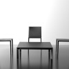 Mesa baja Frame auxiliar de Aluminio con sobre HPL | Diseño Vondom