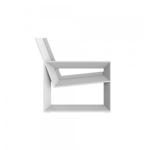 Butaca Frame de Diseño con Tejido Náutico Resistente al Sol | Vondom