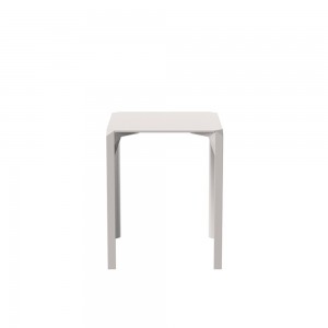 Mesa Quartz cuadrada HPL y Resina con Doble Pared Diseñada por Vondom