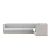 Sofá Ulm módulo lateral con Acolchado silvertex y opción de luz