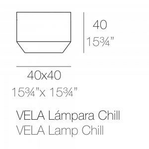 Lámpara de suelo Vela Chill de Diseño en Diferentes Tamaños | Calidad Lluesma