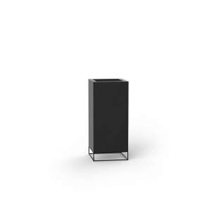 Macetero Cubo Alto Vela con Doble Pared y Sistema de Autorriego