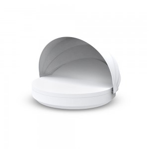 Cama Vela Daybed Basic redonda reclinable con parasol plegable