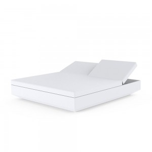 Cama Daybed 2 Cabezales Reclinables con Luz Led y Resistencia al Sol