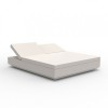 Cama Daybed 2 Cabezales Reclinables con Luz Led y Resistencia al Sol