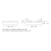 Cama Daybed cuadrada con 4 Cabezales Reclinables y luz opcional