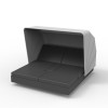 Cama Vela Daybed cuadrada con parasol y 4 cabezales reclinables