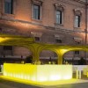 Barra de Bar Vela 100 con Luz Led en el interior y Fabricada en Resina