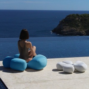 Pouf Flower Ogo