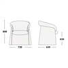 Silla Ginger Madera Ondarreta