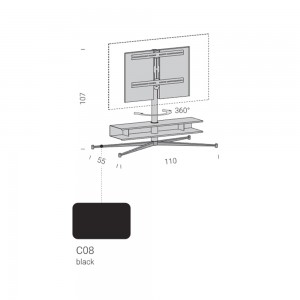 Mueble TV Titano Extendo