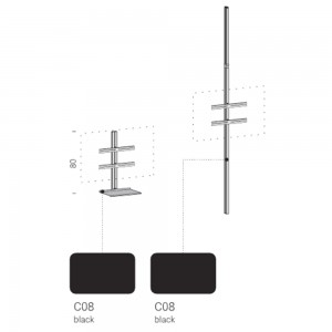 Mueble TV System Multimedia Extendo