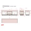 Mueble TV Stockholm STH301 Punt