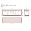 Mueble TV Stockholm STH301 Punt