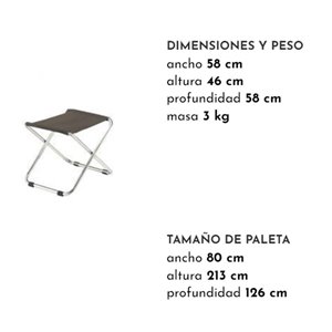 Taburete Chico Fiam Outdoor