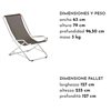 Sillón relax Dondolina Fiam Outdoor