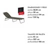 Tumbona Amigo Fiam Outdoor