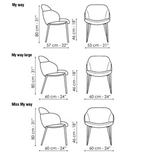 Silla My Way Bonaldo