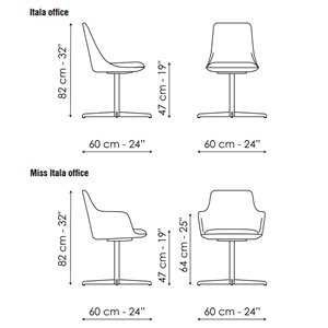 Silla Itala Office Bonaldo