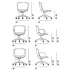 Silla Calum Office ruedas Desalto