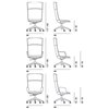 Silla Calum Office President ruedas Desalto