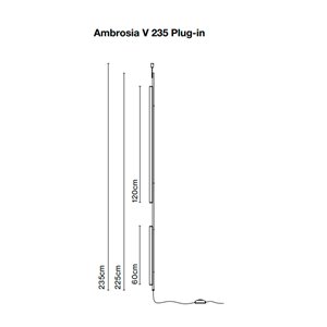 Lámpara suspensión Ambrosia V 235 Plug-in Marset