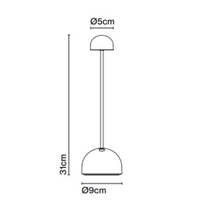 Lámpara portable Sips Marset