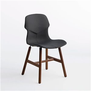 Silla Stereo Wood Tapizado Casamania