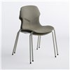 Silla Stereo Apilable Tapizado Horm