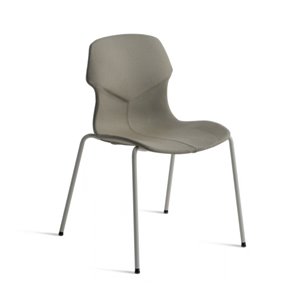 Silla Stereo Apilable Tapizado Horm