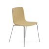 Silla Aava 02 madera patas Arper