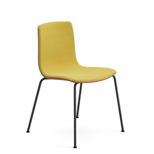 Silla Aava 02 polipropileno tapizada Arper