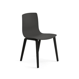 Silla Aava 02 polipropileno madera Arper