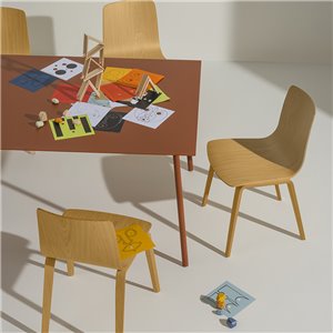 Silla Aava 02 madera Arper