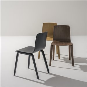 Silla Aava 02 madera Arper