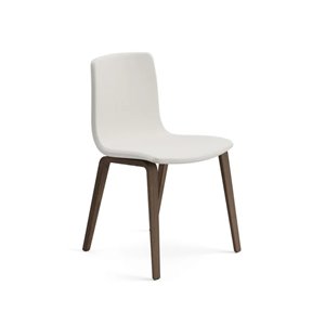 Silla Aava 02 polopropileno tapizada madera Arper