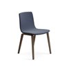 Silla Aava 02 polopropileno tapizada madera Arper