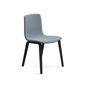 Silla Aava 02 polopropileno tapizada madera Arper