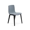 Silla Aava 02 polopropileno tapizada madera Arper
