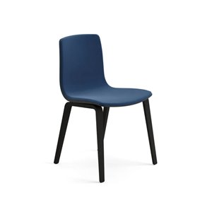 Silla Aava 02 polopropileno tapizada madera Arper