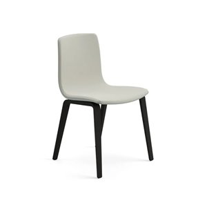 Silla Aava 02 polopropileno tapizada madera Arper