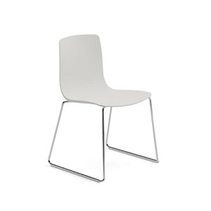 Silla Aava 02 polipropileno patín Arper
